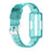 Transparent TPU Watch Case Protector + Adjustable Watch Band for Fitbit Luxe/Inspire HR/Ace 2 3 - Transparent Blue - 2