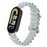 For Xiaomi Smart Band 9 NFC / 9 / 8 NFC / 8 Ocean Band Adjustable Loop Sport Watch Strap with Connector - Grey - 3