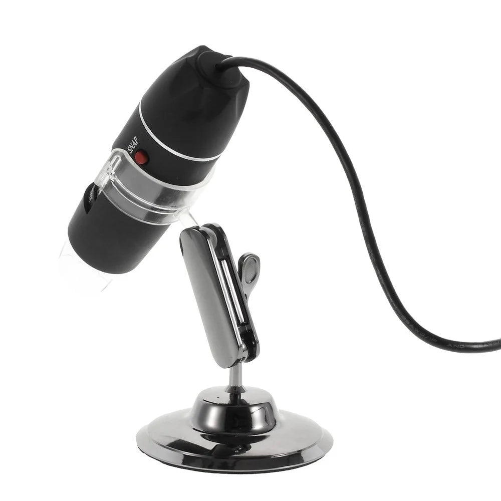 Portable USB 50X-500X 8-LED Digital Microscope Endoscope Magnifier with 5.0MP Camera Video - 2