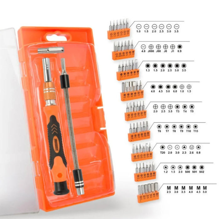 JAKEMY JM-8125 57-in-1 Disassembly Repair Tools Screwdriver Set for Mobile Phone Computer - 4