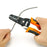 JAKEMY JM-CT4-12 6.0 inch Wire Cable Cutter Stripper Pliers AWG Metric Scale - 4