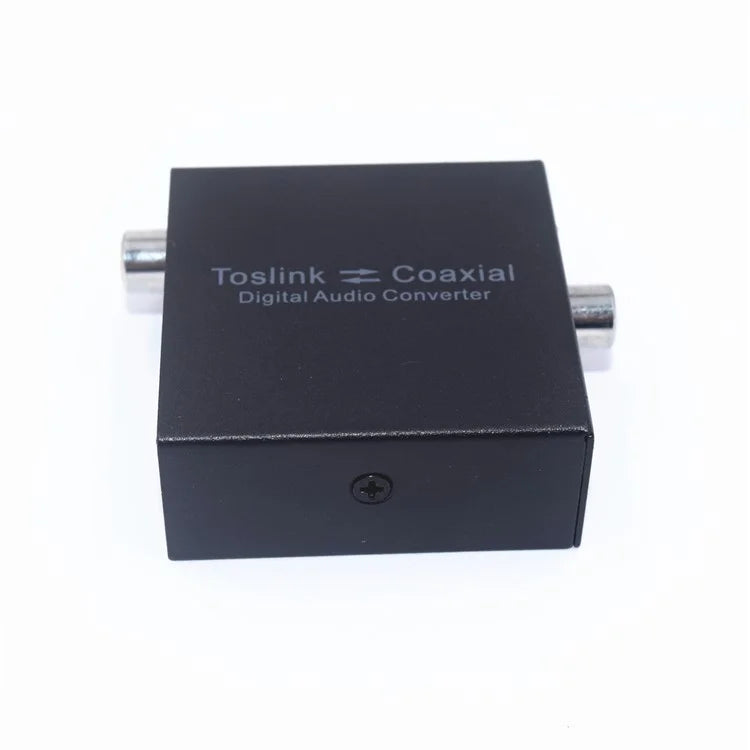 Optical SPDIF Toslink to Coaxial and Coaxial to Optical SPDIF Toslink Bi-directional Swtich Digital Audio Converter Splitter Adapter - 2