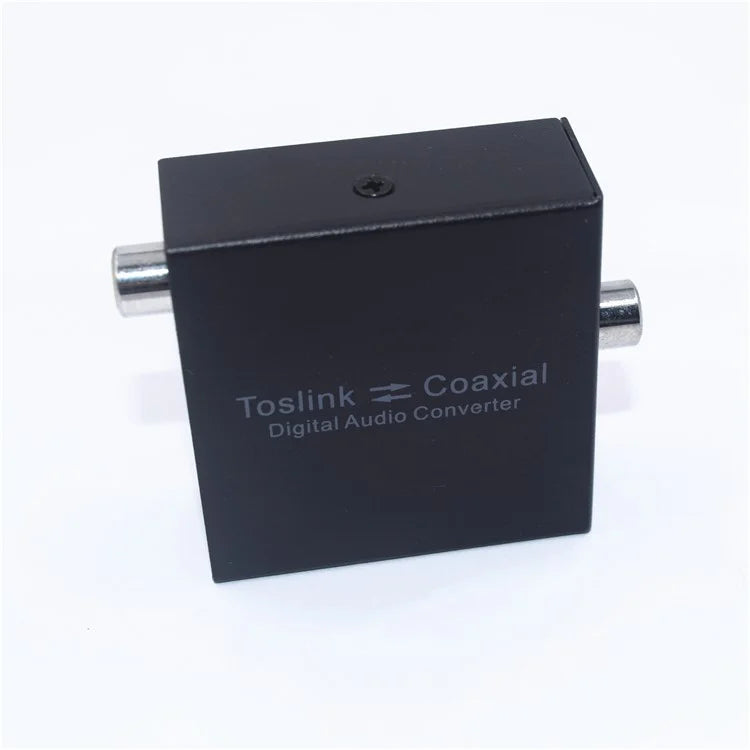 Optical SPDIF Toslink to Coaxial and Coaxial to Optical SPDIF Toslink Bi-directional Swtich Digital Audio Converter Splitter Adapter - 3