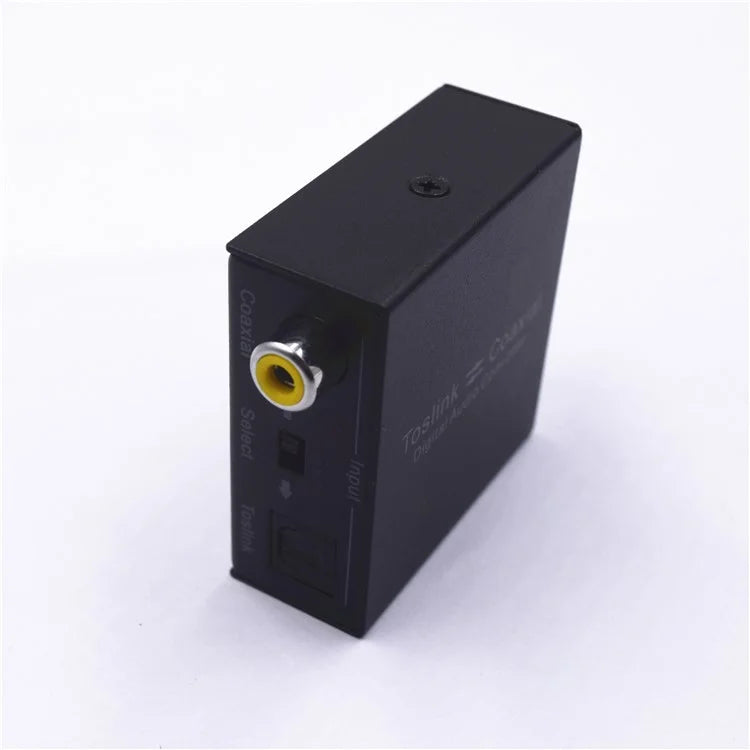 Optical SPDIF Toslink to Coaxial and Coaxial to Optical SPDIF Toslink Bi-directional Swtich Digital Audio Converter Splitter Adapter - 4