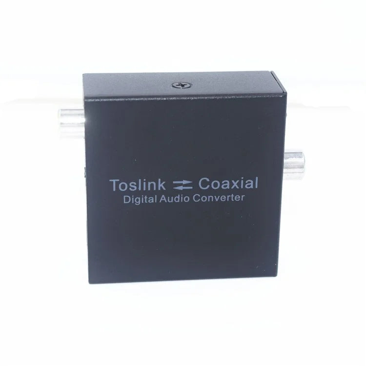 Optical SPDIF Toslink to Coaxial and Coaxial to Optical SPDIF Toslink Bi-directional Swtich Digital Audio Converter Splitter Adapter - 6
