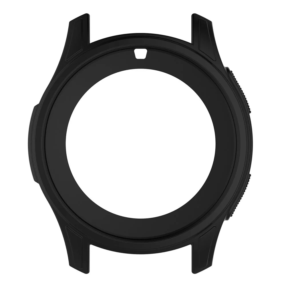 Silicone Smart Watch Protective Case for Samsung Gear S3 Frontier / Galaxy Watch 46mm - Black - 3