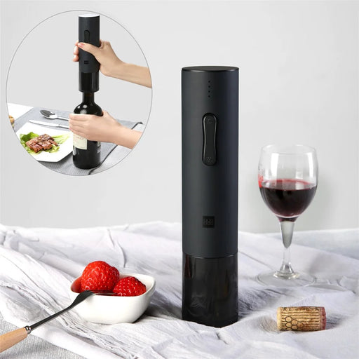 XIAOMI HUOHOU Wine Electric Bottle Opener Automatic Corkscrew Rechargeable Wine Bottle Cork Extractor (Chinese Version) - 1