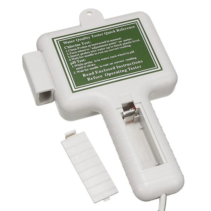 PC101 PH Meter Water Quality PH CL2 Chlorine Tester Level Meter for Swimming Pool - 4