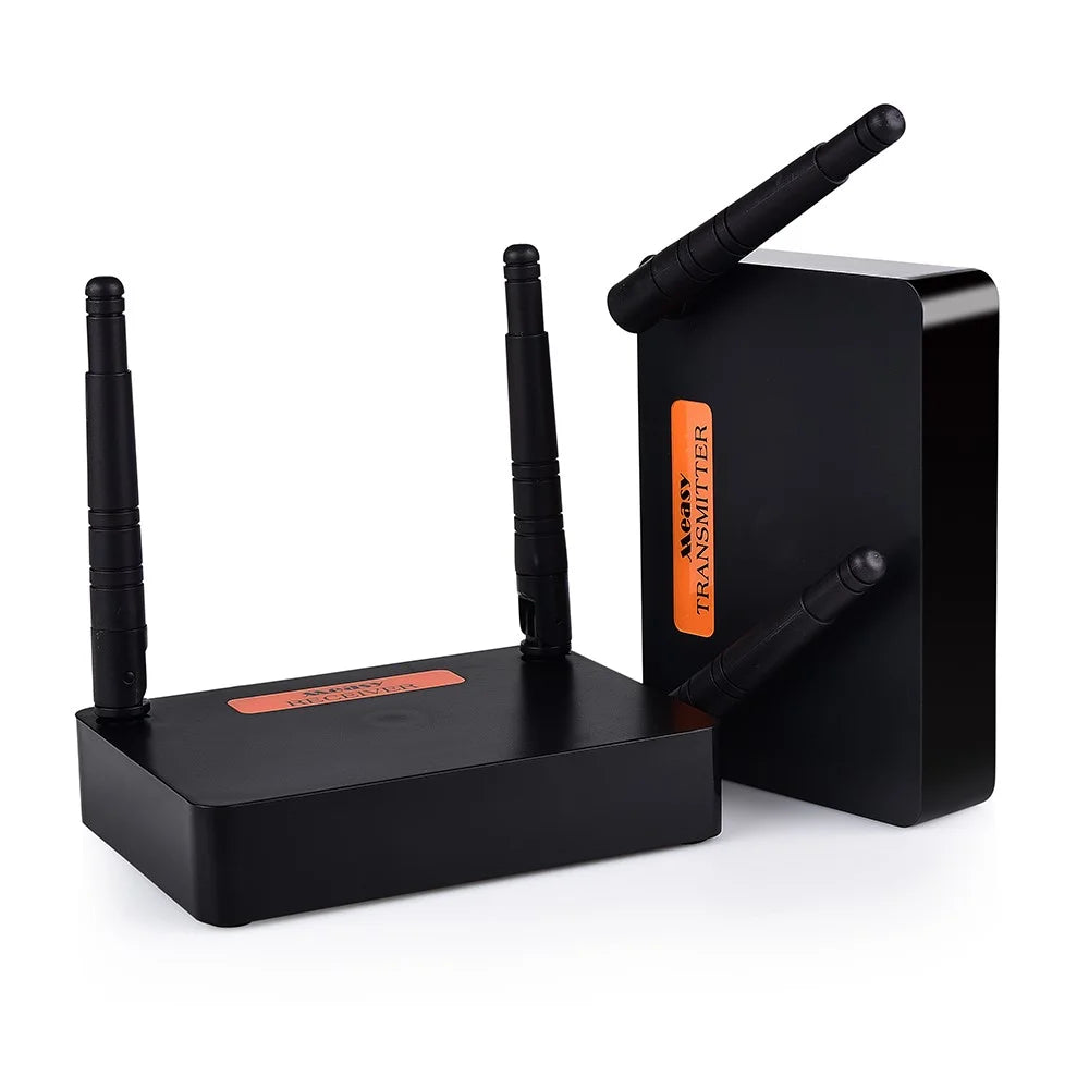 MEASY FHD676 2.4GHz 5.8GHz Dual-antenna HD Wireless Transmitter + Receiver Set - EU Plug - 1