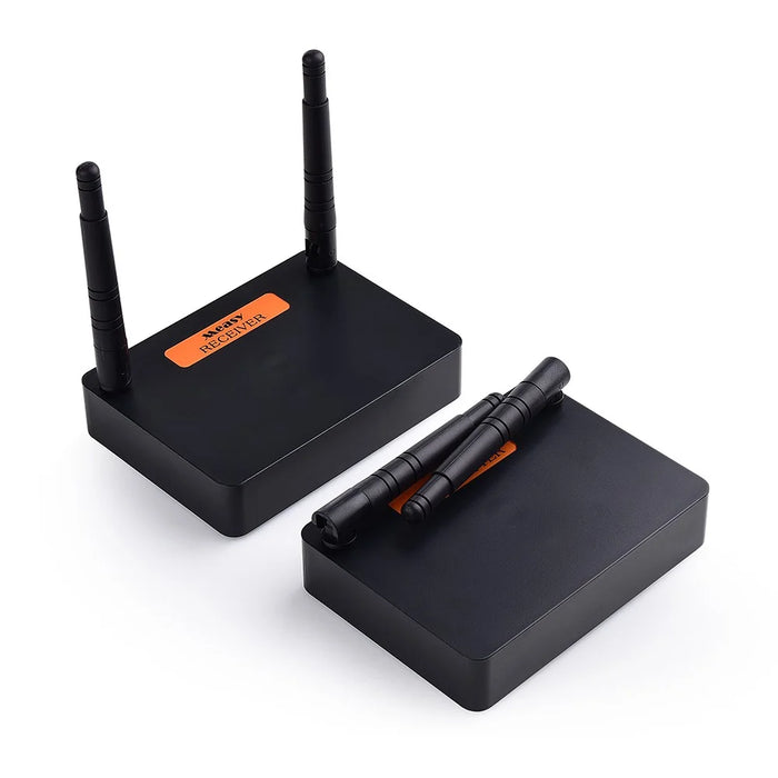 MEASY FHD676 2.4GHz 5.8GHz Dual-antenna HD Wireless Transmitter + Receiver Set - EU Plug - 5
