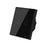 SONOFF T3EU2C-TX 86 WiFi Smart Switch APP RF433 Remote Control for Alexa Google Home EU Plug - 2 Gang - 2