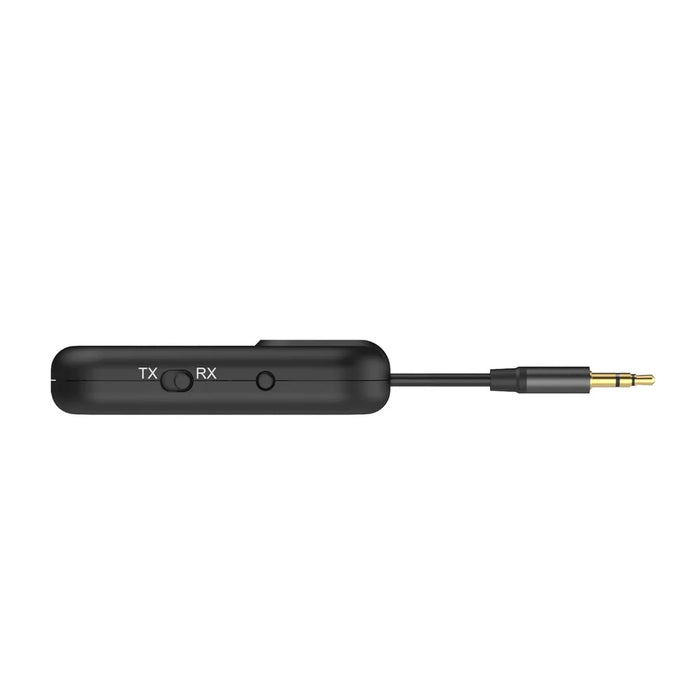 2-in-1 Bluetooth-compatible 5.0 Transmitter Receiver TV PC Car Speaker 3.5mm AUX Hifi Music Audio Adapter - 4