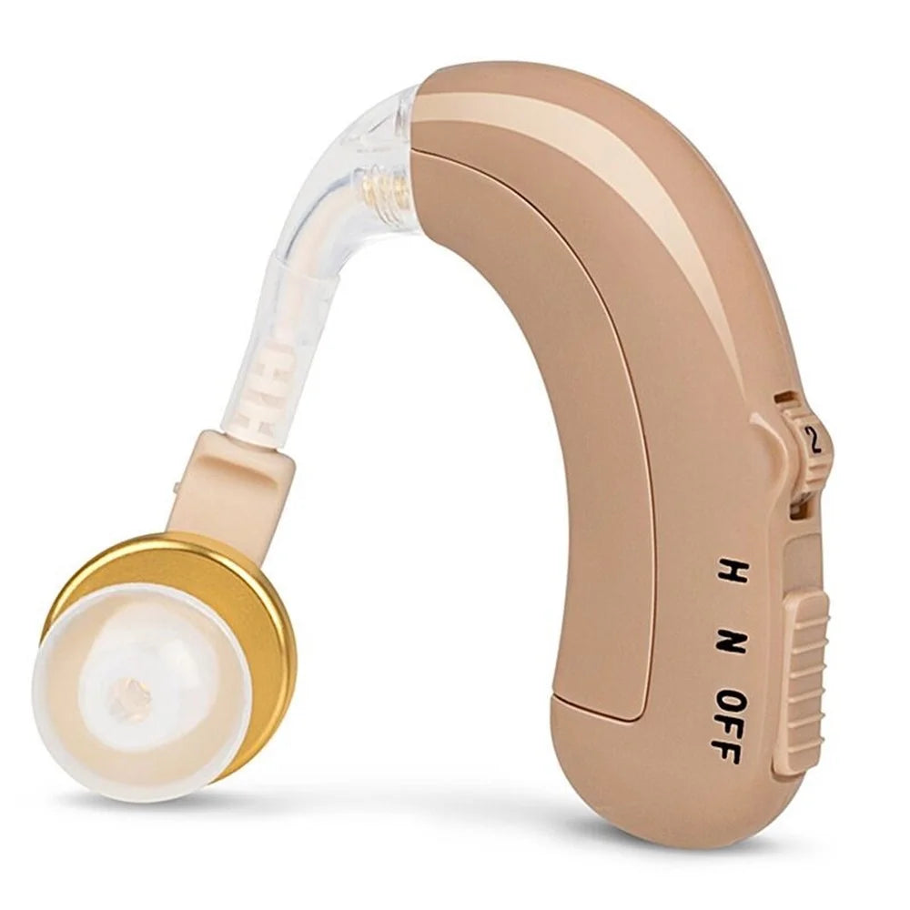 AXON C-109 Mini Rechargeable BTE Hearing Aid Voice Amplifier Volume Control - EU Plug - 2