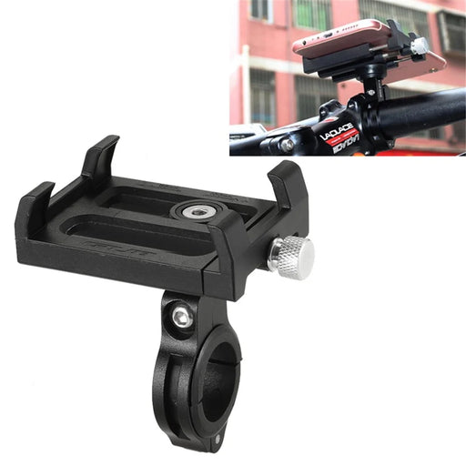 GUB Plus 3 Bicycle Phone Holder Mount 360 Degree Rotating Handlebar Clip Stand Width: 60~100mm - 1