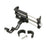 GUB Plus 3 Bicycle Phone Holder Mount 360 Degree Rotating Handlebar Clip Stand Width: 60~100mm - 4