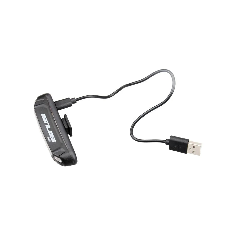 GUB M-38C Bicycle Bike LED Tail Light 3 Colors Warning Lamp USB Rechargeable Rear Light - 2