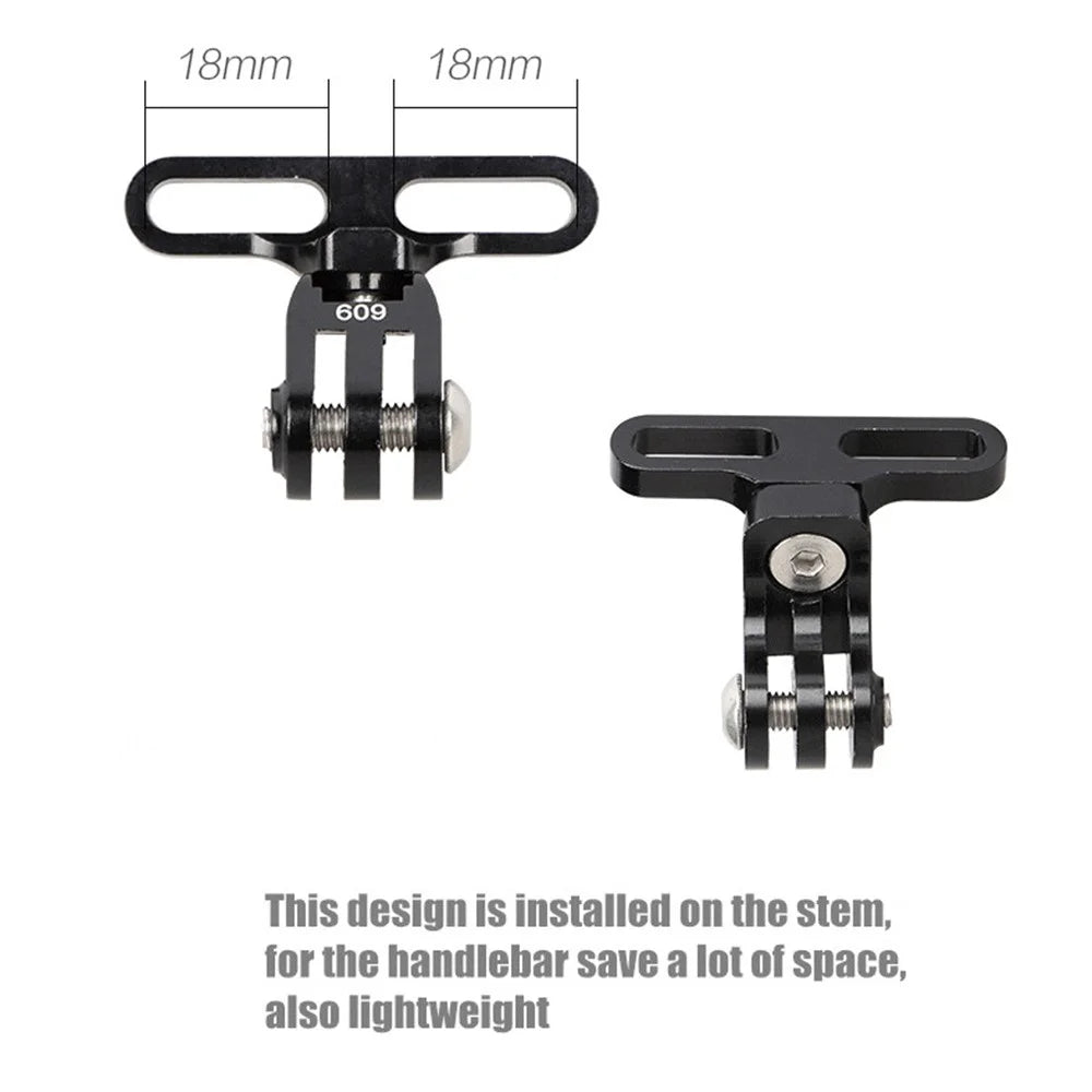 GUB 609 For GoPro Camera Holder Bracket Aluminum Alloy Bike Handlebar Stem Mount Adapter - 6