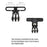 GUB 609 For GoPro Camera Holder Bracket Aluminum Alloy Bike Handlebar Stem Mount Adapter - 6