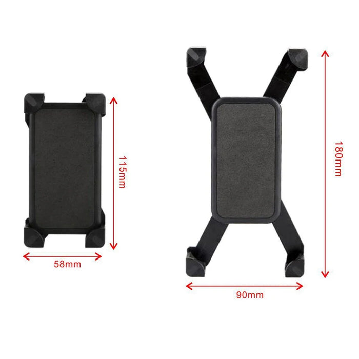 360 Rotating Bike Bicycle Phone Holder Handlebar Mount - 7