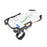 GUB P10 Aluminum Alloy Bicycle Handlebar Bracket Holder Mobile Phone GPS Stand Silicone Motorcycle Cycling Mount - Black - 5