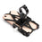 GUB P10 Aluminum Alloy Bicycle Handlebar Bracket Holder Mobile Phone GPS Stand Silicone Motorcycle Cycling Mount - Black - 6