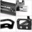 GUB P10 Aluminum Alloy Bicycle Handlebar Bracket Holder Mobile Phone GPS Stand Silicone Motorcycle Cycling Mount - Black - 7