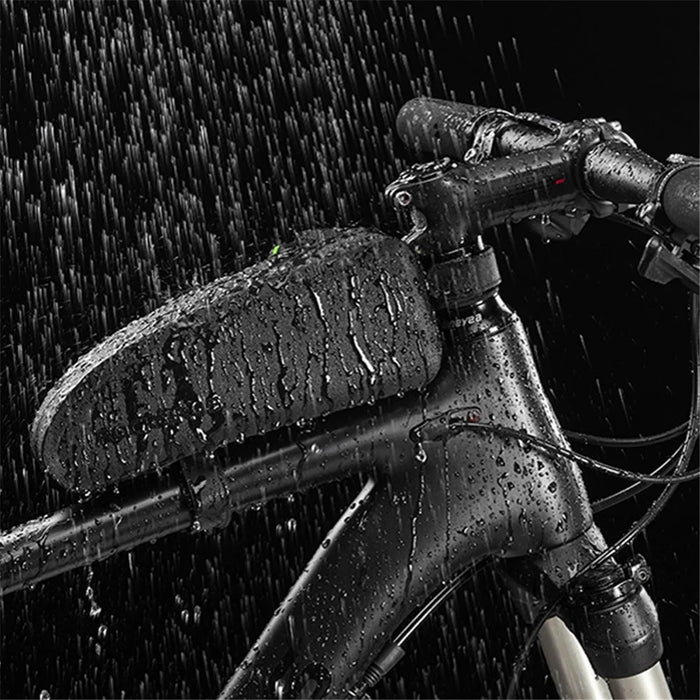 ROCKBROS 1L Bicycle Bags Waterproof Cycling Top Front Tube Frame Bag MTB Road Bike Pannier - Size: S - 3