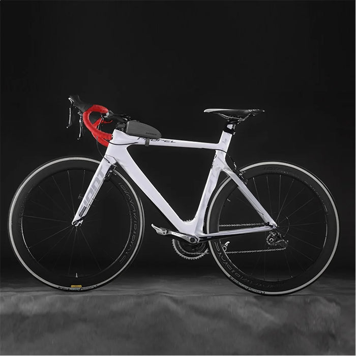 ROCKBROS 1L Bicycle Bags Waterproof Cycling Top Front Tube Frame Bag MTB Road Bike Pannier - Size: S - 6