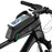 ROCKBROS 029-1BK 1.5L Bike Front Tube Bag Waterproof Touch Screen Phone Pouch with Headphone Hole for 6.0-inch Smart Phone - 1