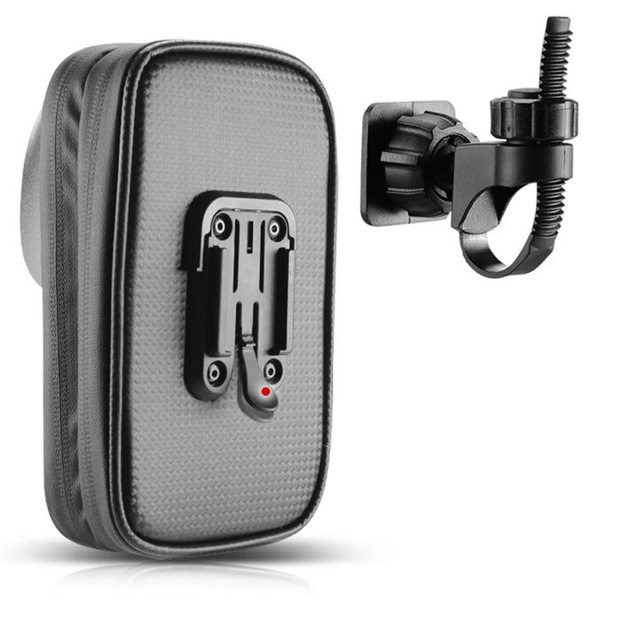 ROCKBROS 6 Inch Rainproof TPU Touch Screen Cell Phone Holder Bicycle Handlebar Bags - 5