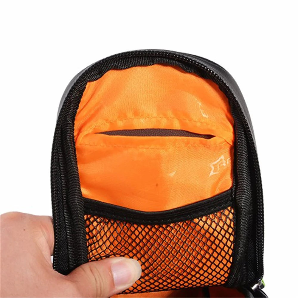 ROCKBROS C7-BK Rainproof Bike Bicycle Rear Bag with Water Bottle Pocket Bicycle Tail Seat Saddle Bag Reflective Pouch - 3