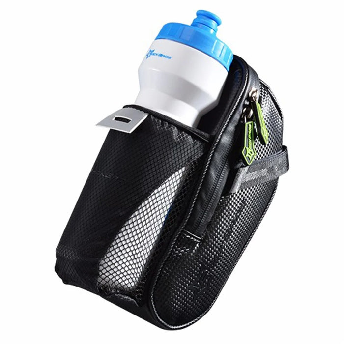 ROCKBROS C7-BK Rainproof Bike Bicycle Rear Bag with Water Bottle Pocket Bicycle Tail Seat Saddle Bag Reflective Pouch - 4