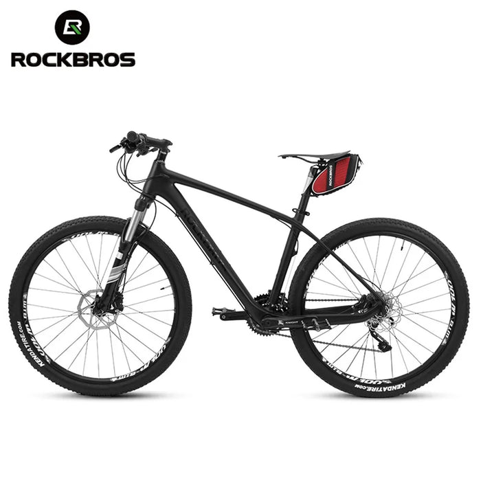 ROCKBROS C16 1L MTB Bike 3D Saddle Bag Waterproof Reflective Shockproof Cycling Bicycle Saddle Bag - Red - 4