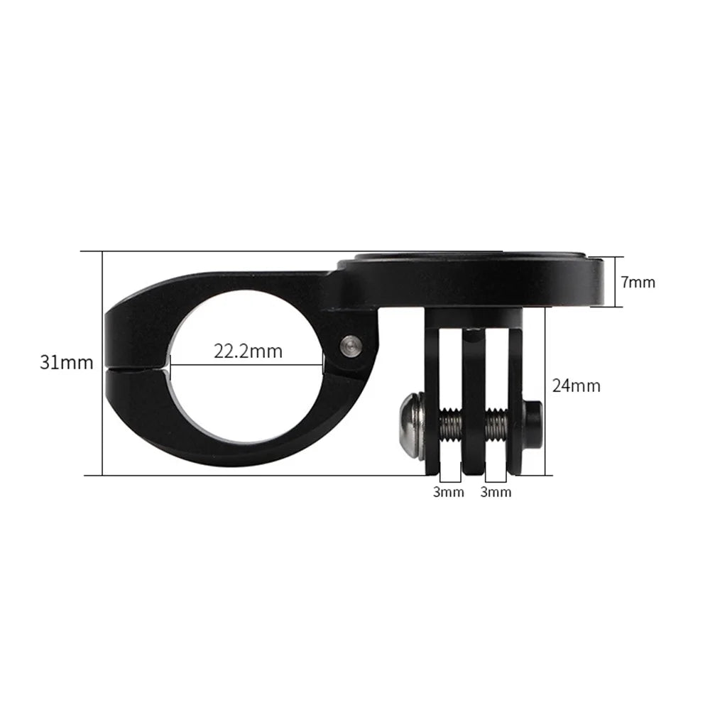 GUB 668 TT Gauge Bracket Bike Bicycle Extension Bracket Seat Rest Bar for Garmin Sports Camera Adapter - 7