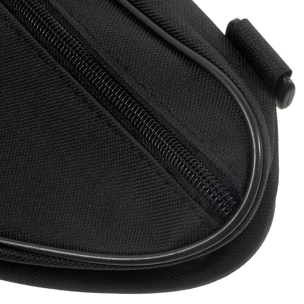 B-SOUL Bicycle Front Frame Triangle Cycling Tube Pouch Bag - Black - 4