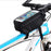 B-SOUL Cycling Waterproof Bike Frame Bag Front Top Tube Bag Touch Screen Phone Pouch - Black - 2
