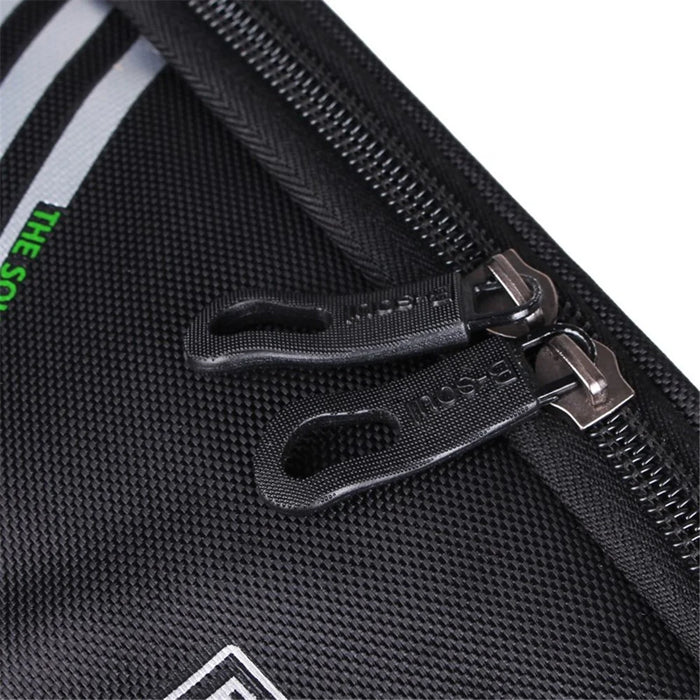 B-SOUL Cycling Waterproof Bike Frame Bag Front Top Tube Bag Touch Screen Phone Pouch - Black - 5