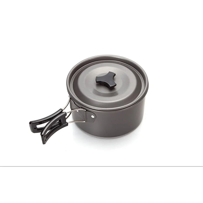 HALIN DS-300 Portable Outdoor Camping Picnic Cookware Set for 2-3 People - 7