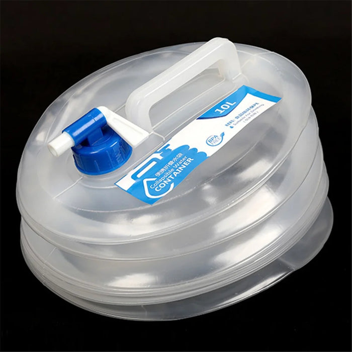 AOTU AT6632 10L Collapsible Water Storage Folding Water Bottle Foldable PE bucket - 2