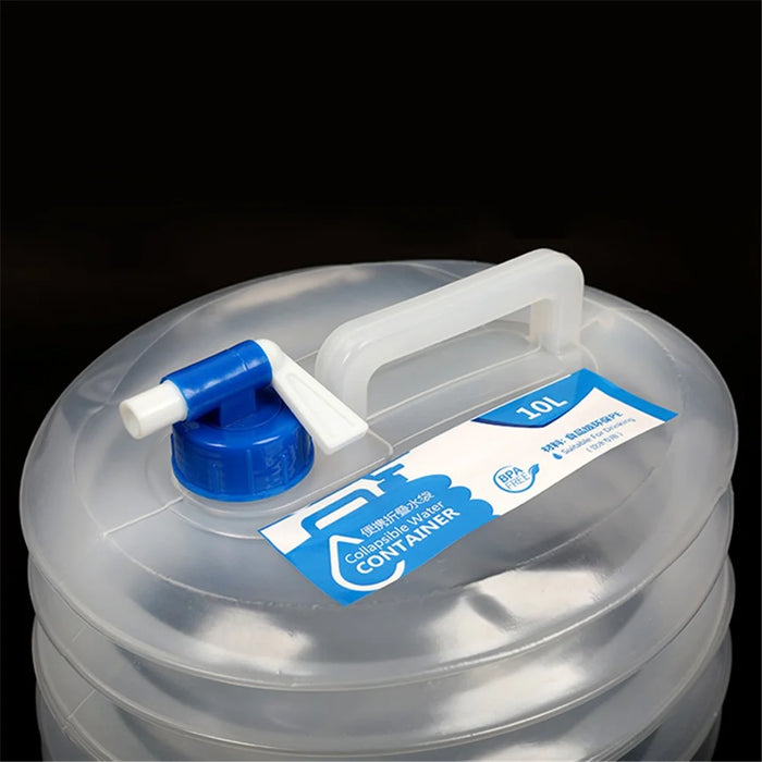 AOTU AT6632 10L Collapsible Water Storage Folding Water Bottle Foldable PE bucket - 6