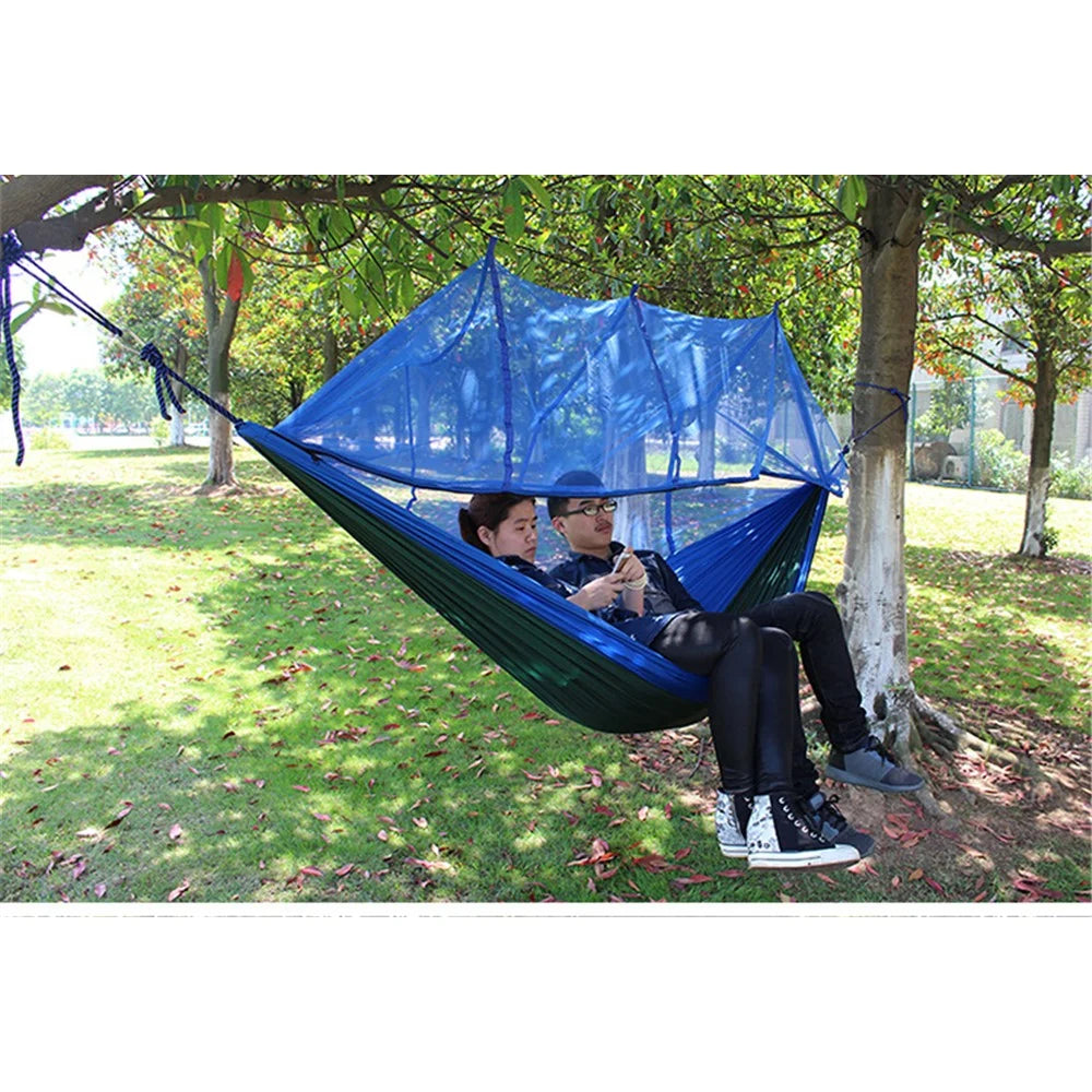 AOTU AT6730 Mosquito Net Outdoor Hammock Travel Bed Lightweight Hammock - 3
