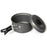 Outdoor Camping Hiking Picnic Cookware with Pot + Pan + Bowl Etc. Cooking Set for 1-2 Persons - 4