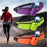 Reflective Large Capacity Sports Waist Bag with Bottle Pocket - Green - 2
