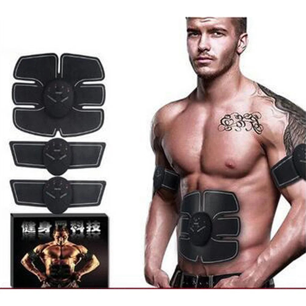 Abdominal Toning Belt Waist Trimmer Belt ABS Toner Body Muscle Trainer - 3