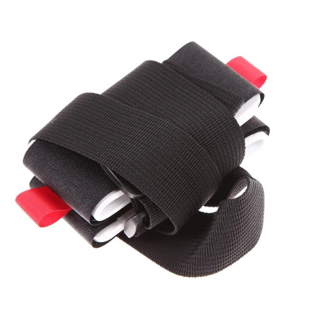 2Pcs Hands Free Ski Carrier Straps Adjustable Shoulder Carrier Double Board Carrying Strap Handle Binding Belt Lash - 5