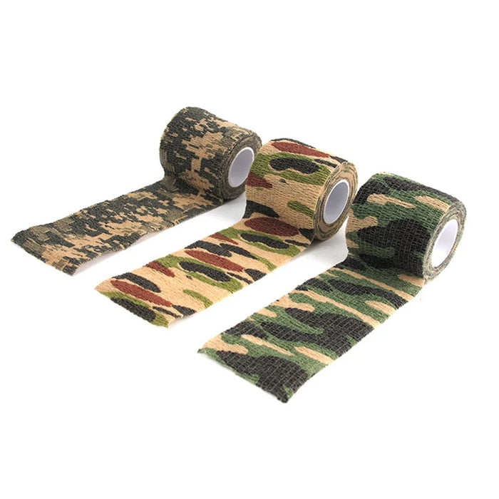 2Pcs/Set Camouflage Pattern Tape Self-adhesive Plaster Self-adhesive Tape - Random Color - 3