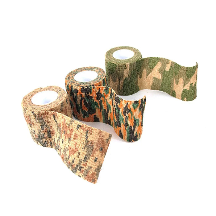 2Pcs/Set Camouflage Pattern Tape Self-adhesive Plaster Self-adhesive Tape - Random Color - 4
