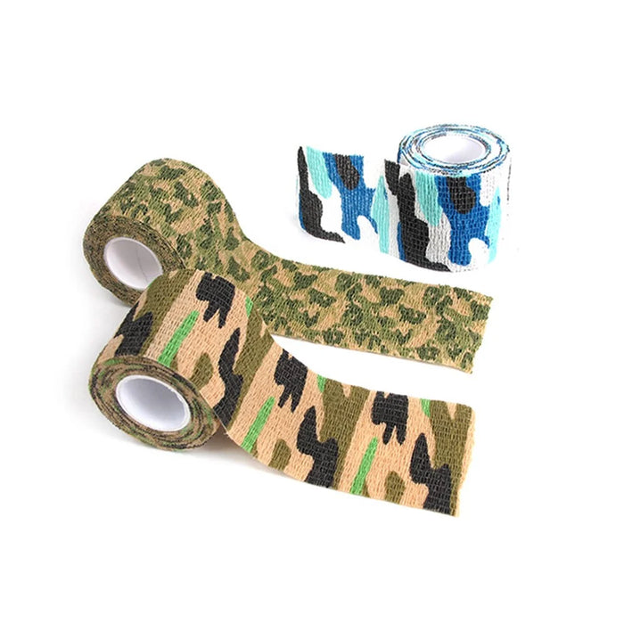 2Pcs/Set Camouflage Pattern Tape Self-adhesive Plaster Self-adhesive Tape - Random Color - 5