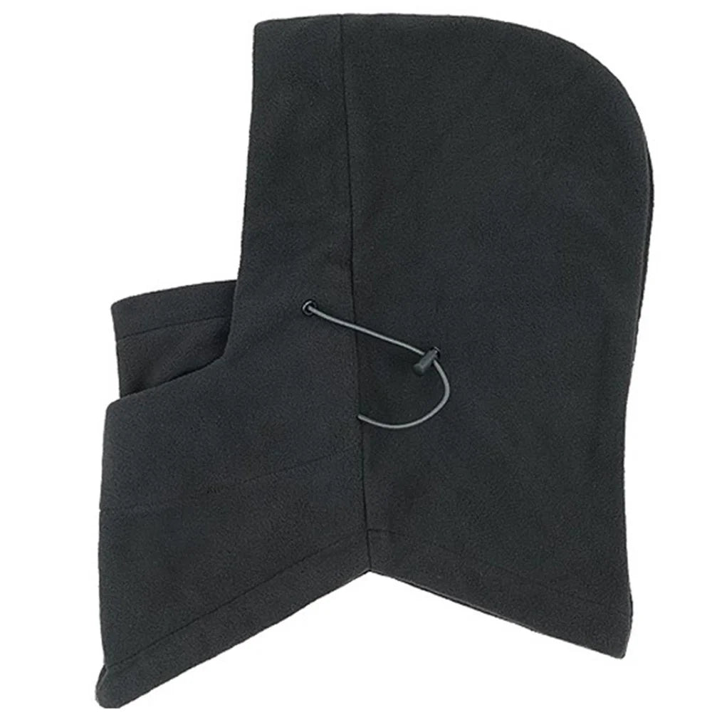 AOTU AT8720 Double-layer Winter Outdoor Skiing Cap Neck Scarf Men Women Face Mask Windproof Cap - Black - 4