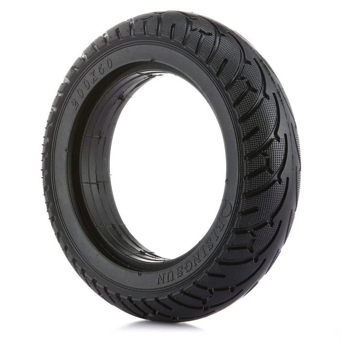 CTSMART 8 inch Wear-proof Rubber Solid Tire for Electric Scooter, Size: 200x50mm - Black - 1